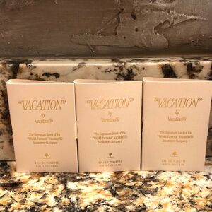 Set of 3 Vacation by Vacation Sample Vial Spray Card